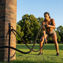 Battle Rope Anchor Kit in Black, Heavy-Duty Steel