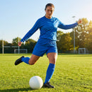 Women's Football Kit with Long Sleeve Shirt and Shorts
