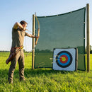 Custom-size archery netting in multiple colours for indoor and outdoor use
