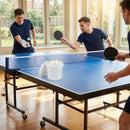 Table tennis balls in optic white for indoor and outdoor use