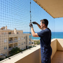 Bird netting with 75mm mesh for seagull control