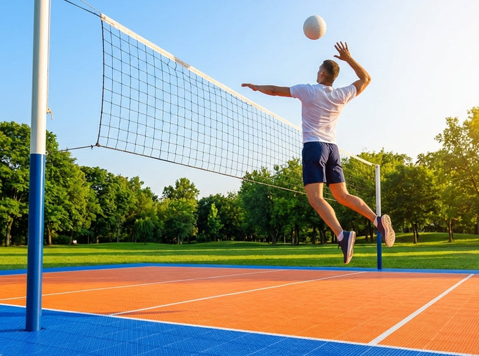 Volleyball Court Modular Floor Tiles System