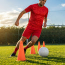 Men's football shirt in multiple colours, made from polyester for athletic use - product detail