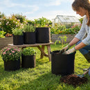 Fabric grow bags in various sizes for versatile gardening - product detail