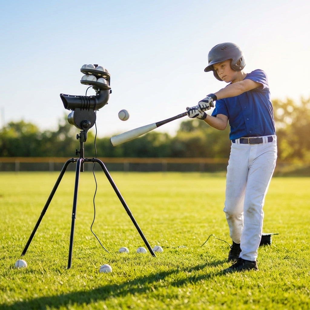Baseball Pitching Machine – Adjustable Speed