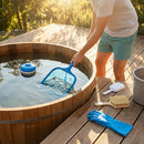 Complete hot tub maintenance kit with cleaning tools - product detail