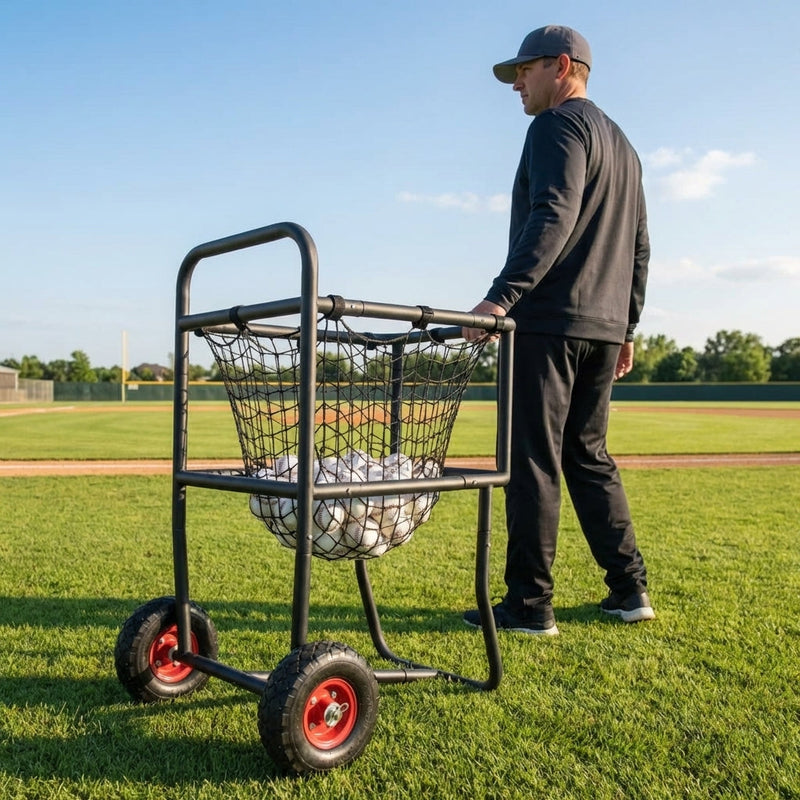 Baseball Ball Carry Cart – Steel Frame