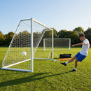 21x7ft football goal with steel frame for schools and parks - product detail