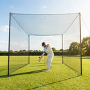Cricket nets made from HDPE, available in various sizes for indoor and outdoor use
