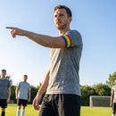 Rainbow Captain Armband for sports use in multi-colour design - product detail