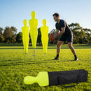 Fluorescent yellow Aussie Rules training mannequin - product detail