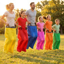 Sack race bags in assorted colours for sports day fun - product detail