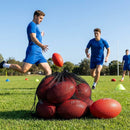 AFL training balls with carry bag, available in sizes 3, 4, and 5 - product detail