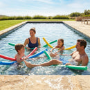 Colourful swimming pool noodles made from EVA foam for aquatic exercises - product detail