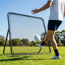 AFL rebounder net with galvanised steel frame for training