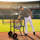 Baseball Batting Tee with Adjustable Height and Durable Rubber Base