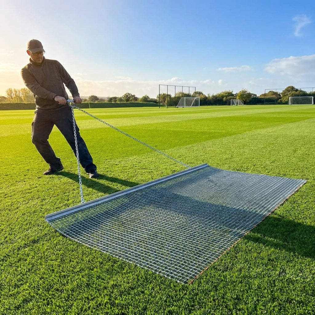 Force Field Mat Steel Drag Mat – Galvanised Steel for Sports Fields