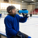 Ice hockey water bottle, 750ml BPA-free plastic