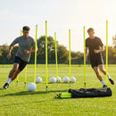 Aussie Rules Slalom Poles in fluorescent yellow for training - product detail