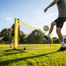 Football tennis net with adjustable height and durable steel frame - product detail