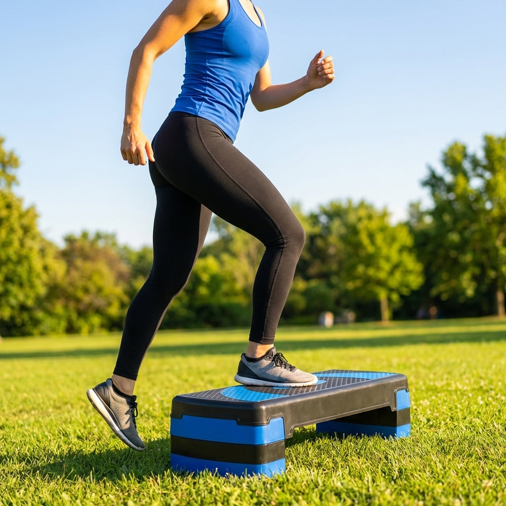 Adjustable Fitness Step – Polypropylene – Gym & Home Use