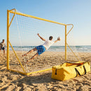 Beach soccer goal with aluminium frame and net - product detail