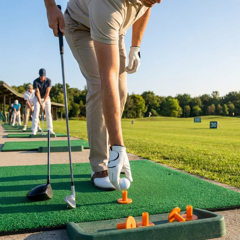 70mm Rubber Driving Range Tees – Durable & Versatile