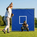 Baseball Vinyl Net Saver with Target Zone for Training - product detail