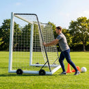 16x6ft aluminium football goal for youth matches