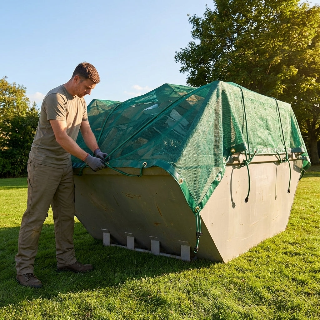 Heavy-Duty Mesh Skip Nets for Outdoor Use