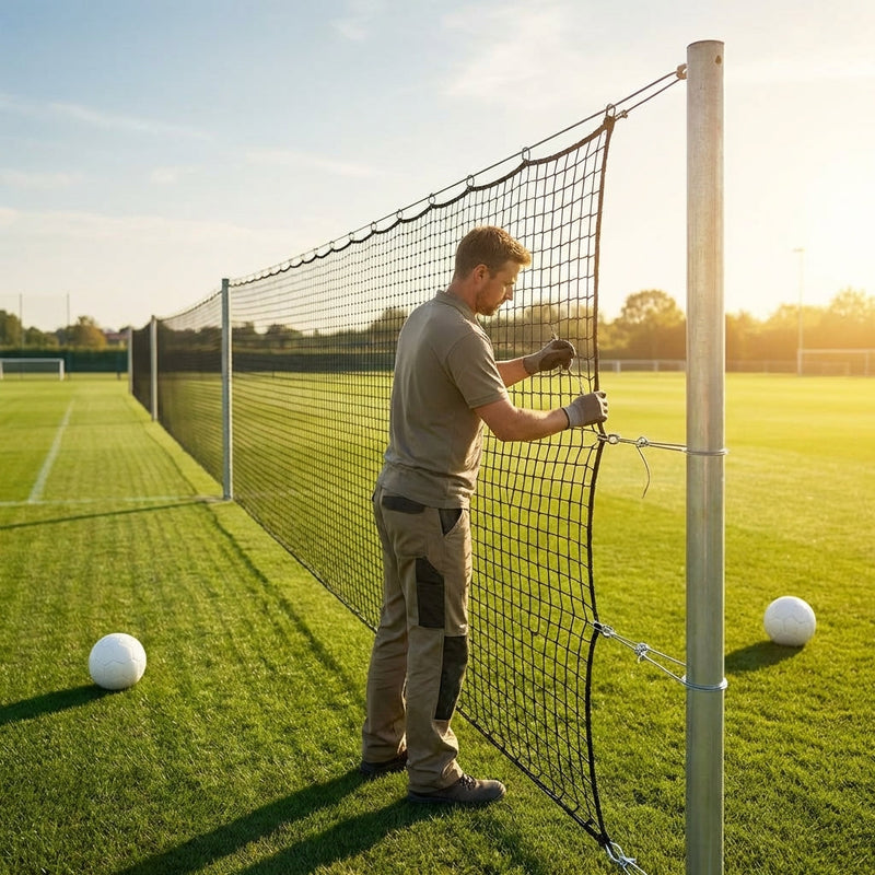 Custom Pitch Divider Netting – Durable & Easy Install