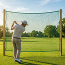 Golf Impact Netting in black or green with HDPP twine for indoor and outdoor use