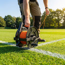Line marking reel with 200m capacity for sports pitches