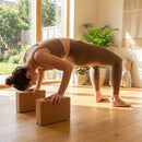 Eco-friendly cork yoga block for home and studio use - product detail