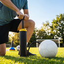 Double Action Hand Air Pump in Yellow and Black - product detail