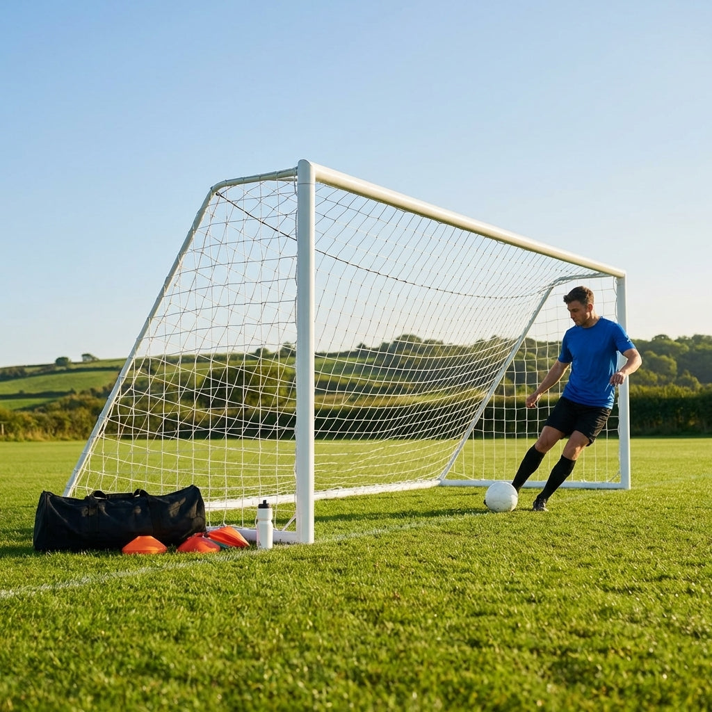Steel Goals Steel Football Goal – 18.5ft x 6.5ft