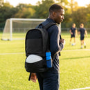 Sports Ball Backpack with 24L capacity, weatherproof design