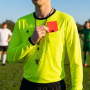 Football referee shirt with premium fabric for sports officials