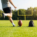 American football kicking tee with adjustable angles