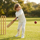 Kids Cricket Whites – Various Sizes – 100% Polyester – Matchday Apparel