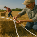 8mm White Polypropylene 3-Strand Rope 25m Coil – Strong 3-Strand Twisted Waterproof Rot-Proof