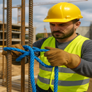 14mm Blue Polypropylene 3-Strand Rope – Heavy-Duty, Weatherproof & UV-Resistant | Best-Selling 25m Coil