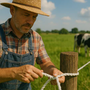 6mm White Polypropylene 3-Strand Rope – Heavy-Duty, Weatherproof & Multi-Purpose | 50m Coil