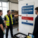 Emergency Spill Safety Signs – Durable Material – Industrial Use