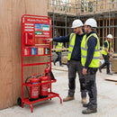 Flat-Packed Fire Point Stands – PFAS-Free Extinguisher – Sustainable Workplace Safety