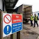 No Parking Safety Signs – 1mm Rigid Plastic – Indoor/Outdoor Use