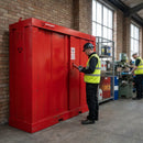 Industrial FlamStor Cabinet – 2500x774x2315 mm – Heavy Duty Steel – Chemical Storage