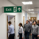 Exit Signs – Arrow Up/Right – Safety Compliance – Indoor Use