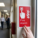 Braille Fire Alarm Signs – 150mm x 225mm – 1.5mm PVC – Indoor Safety