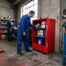 Flammable Storage Cabinet – 800x585x1250mm – Heavy Duty Steel – Industrial Use